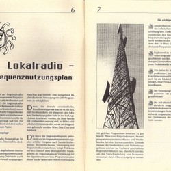 Frequenznutzungsplan aus dem Jahr 1995 