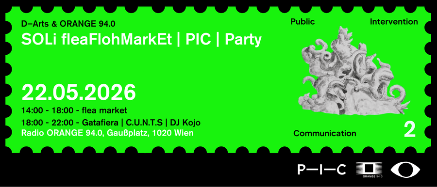 Foto zum Beitrag 'SOLi fleaFlohMarkEt| P—I—C | Blockparty'